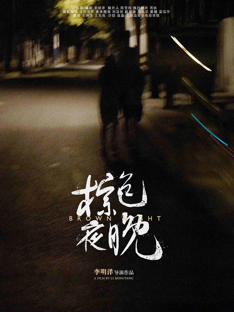棕色夜晚