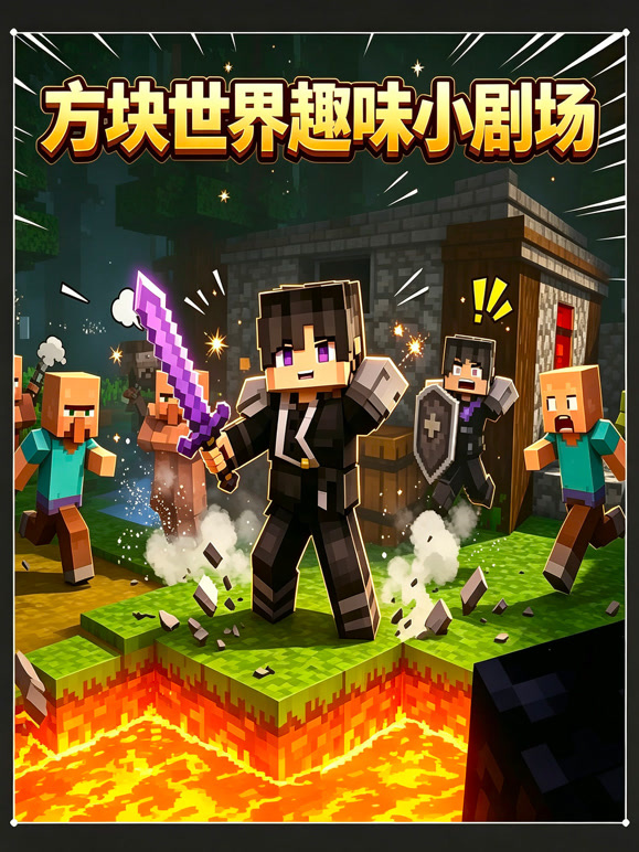 方块世界趣味小剧场