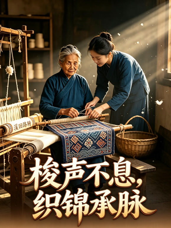 梭声不息，织锦承脉