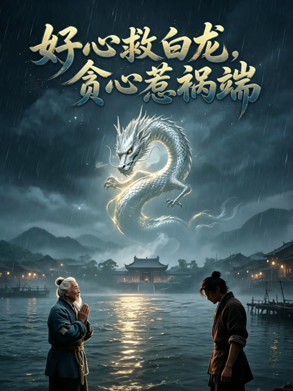 《好心救白龙，贪心惹祸端》