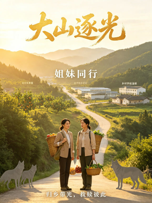 大山逐光，姐妹同行