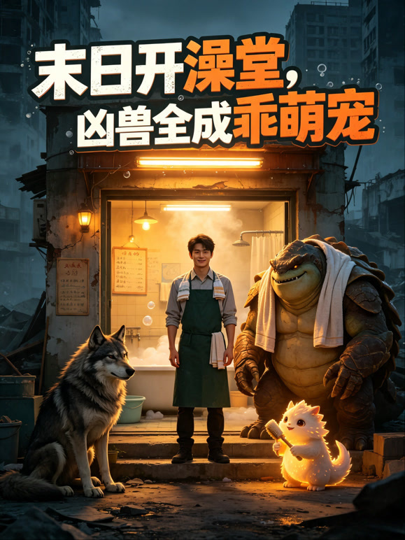 末日开澡堂，凶兽全成乖萌宠