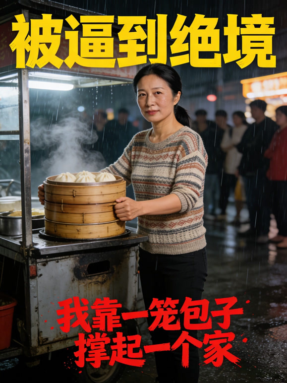 被逼到绝境，我靠一笼包子撑起一个家