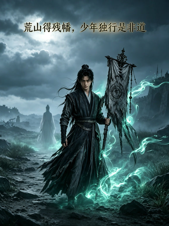 荒山得残幡，少年独行是非道