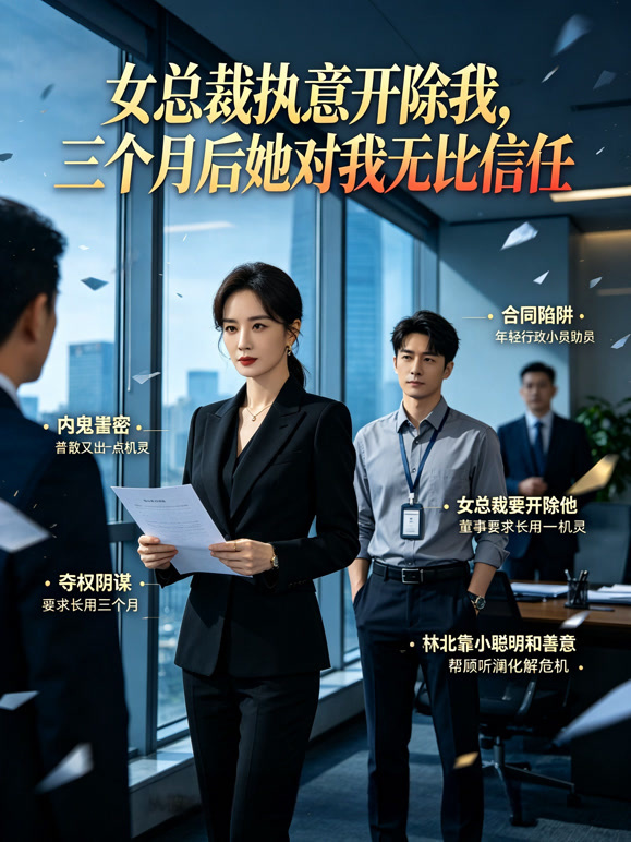 女总裁执意开除我，三个月后她对我无比信任
