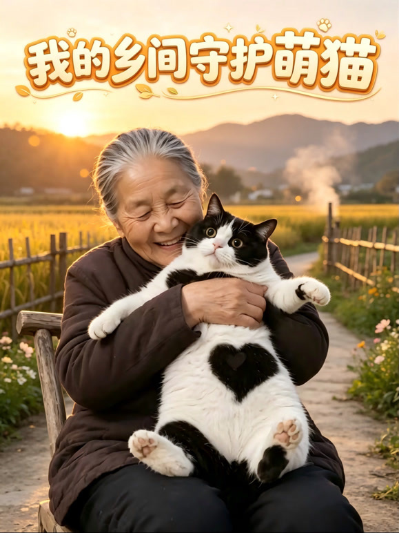 我的乡间守护萌猫