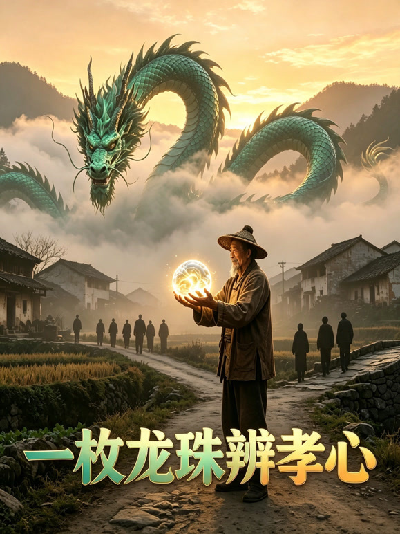 一枚龙珠辨孝心