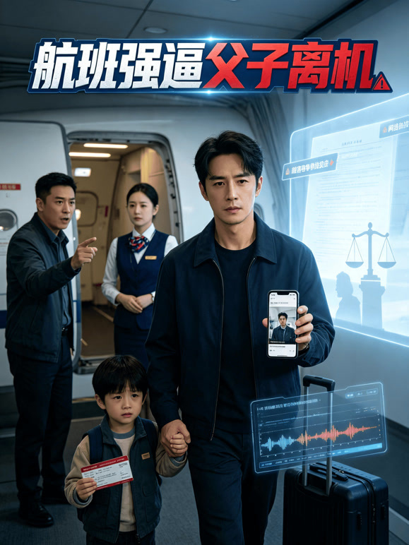 航班强逼父子离机