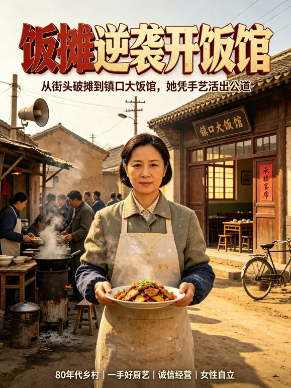 饭摊逆袭开饭馆