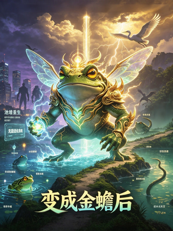 变成金蟾后