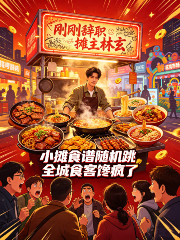 小摊食谱随机跳，全城食客馋疯了
