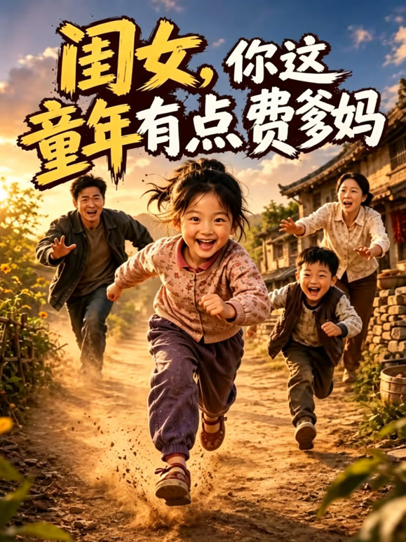闺女，你这童年有点费爹妈