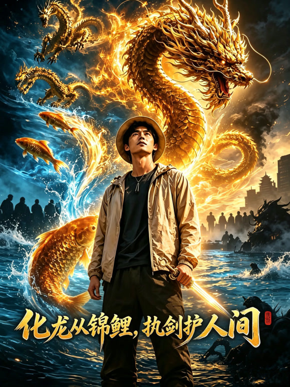 化龙从锦鲤，执剑护人间