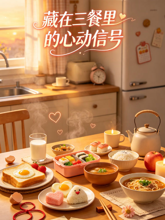 藏在三餐里的心动信号