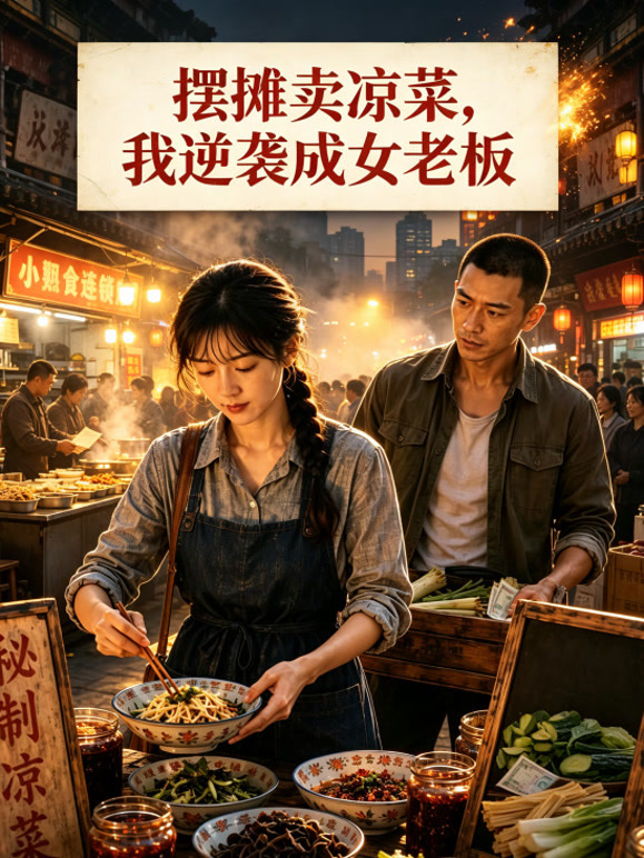 摆摊卖凉菜，我逆袭成女老板
