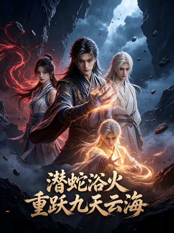 潜蛇浴火重跃九天云海