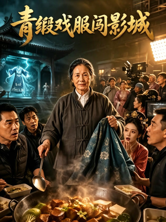 青缎戏服闯影城