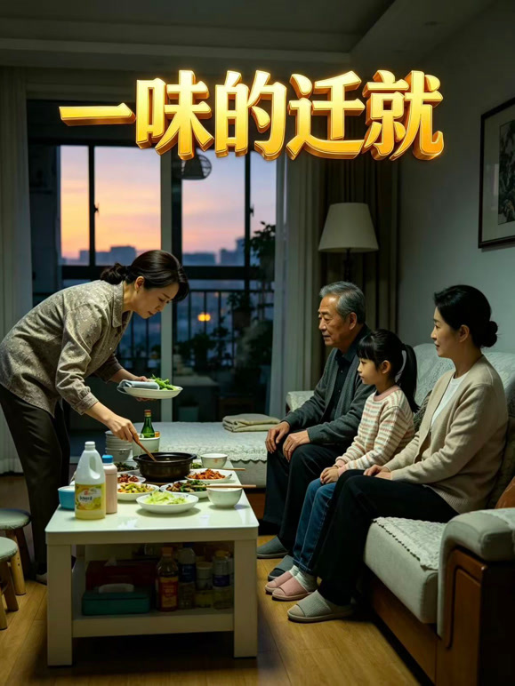 一味的迁就