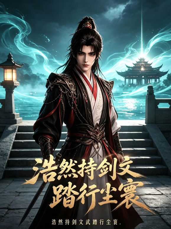 浩然持剑文武踏行尘寰