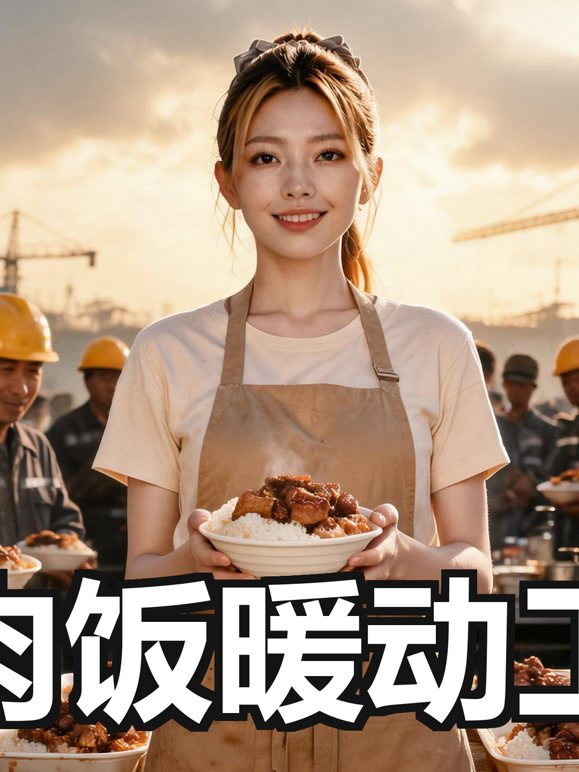 卤肉饭暖动工地