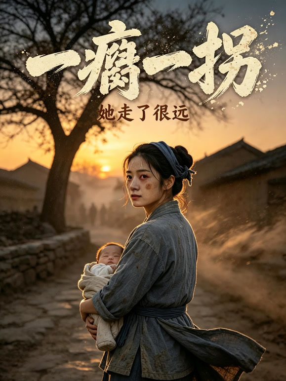 一瘸一拐，她走了很远