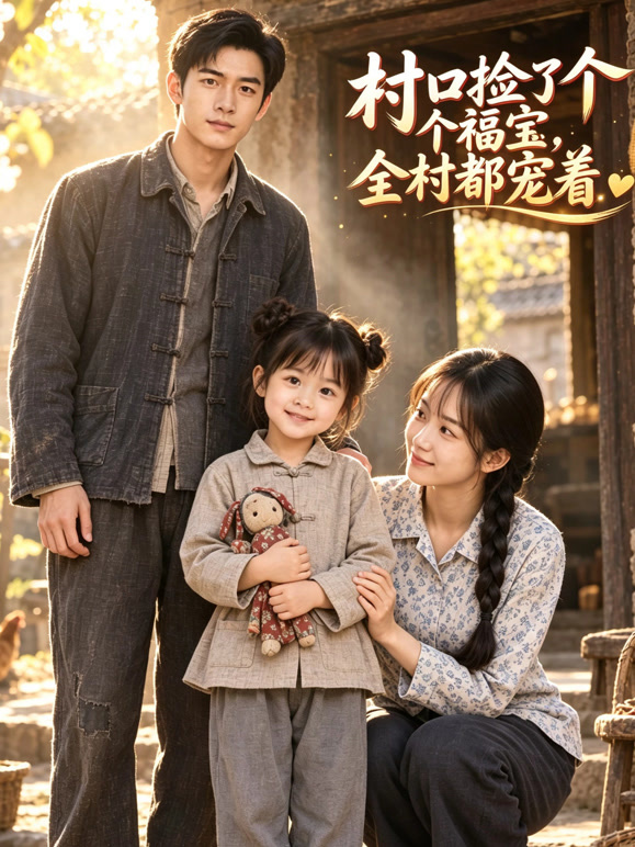 村口捡了个福宝，全村都宠着