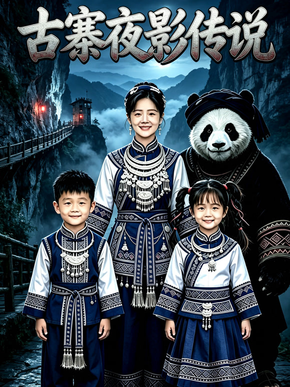 古寨夜影传说