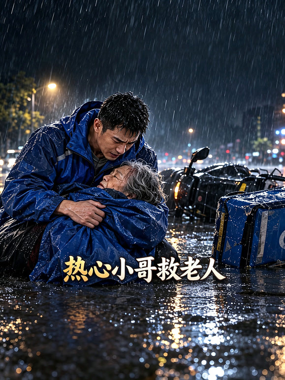 热心小哥救老人