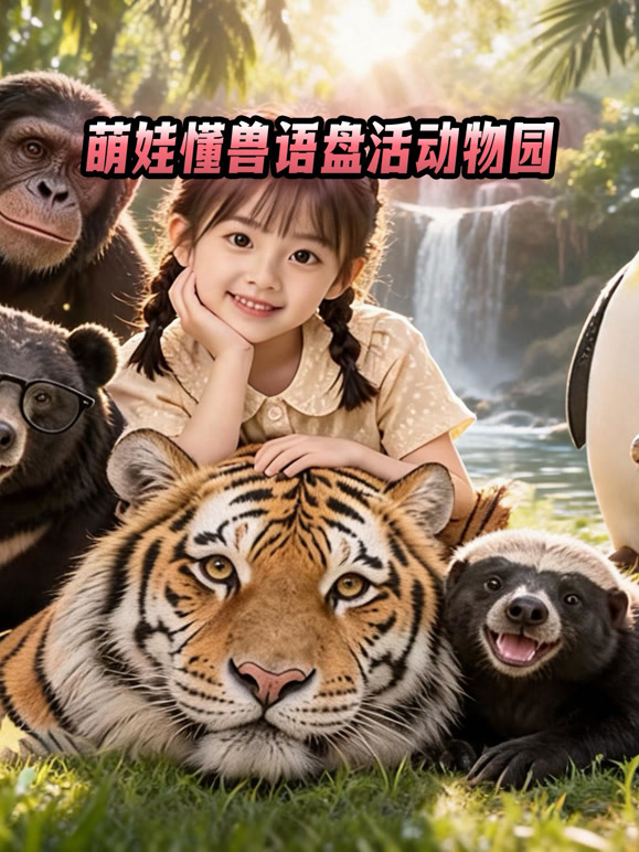萌娃懂兽语盘活动物园