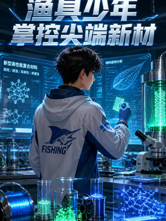 渔具少年掌控尖端新材