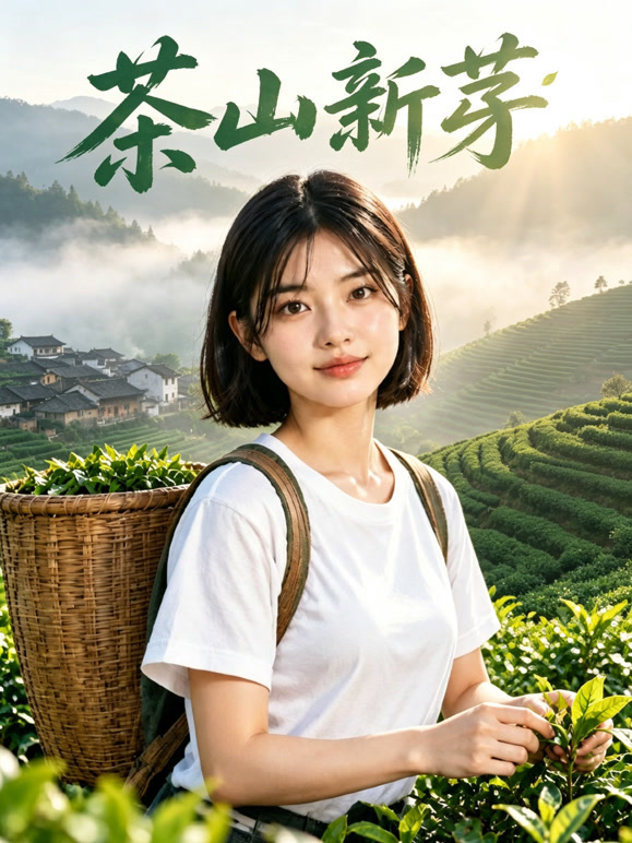 茶山新芽