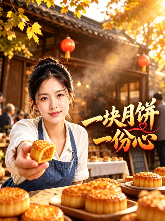 一块月饼 一份心