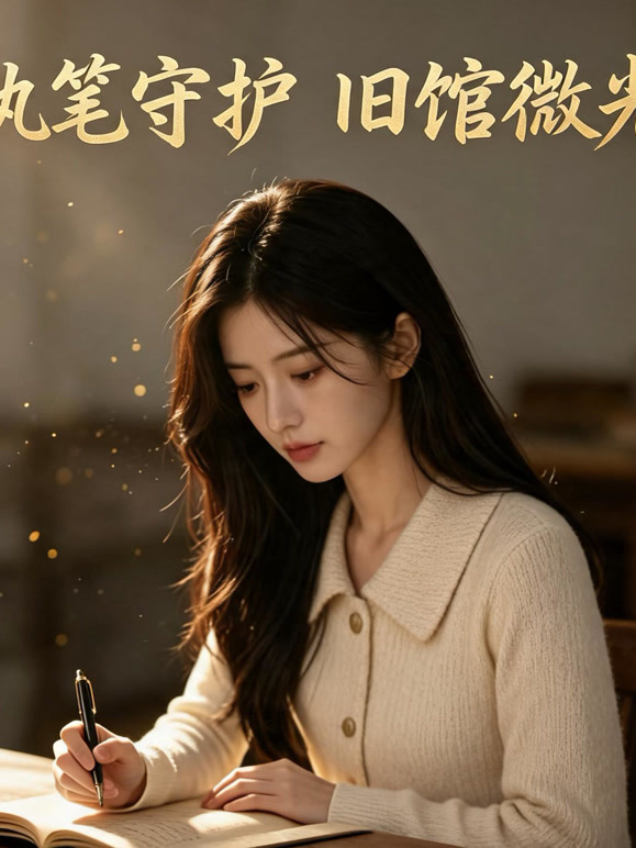 执笔守护旧馆微光