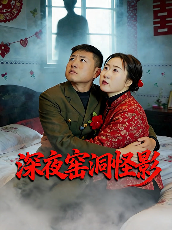 深夜窑洞怪影