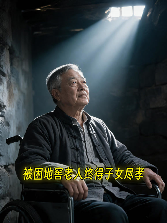 被困地窖老人终得子女尽孝
