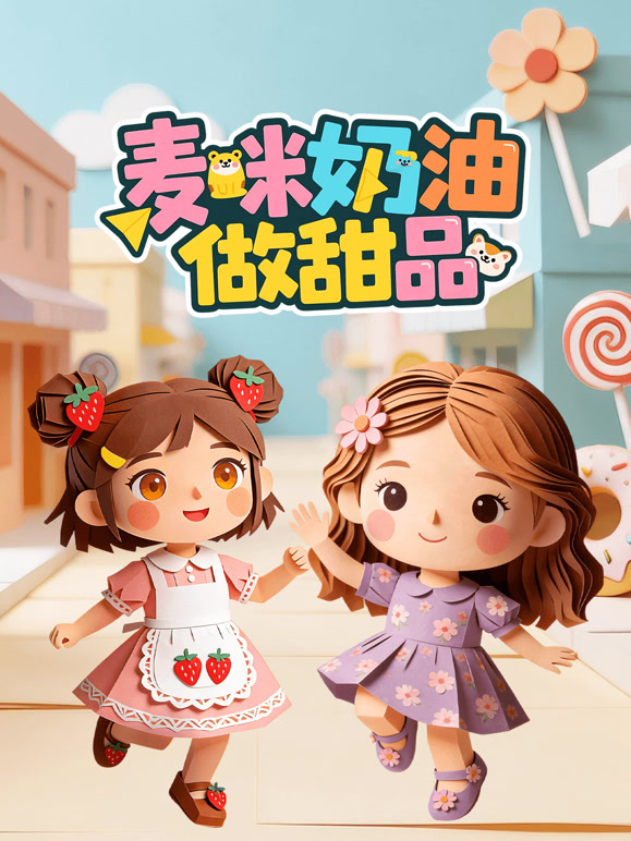 麦咪奶油做甜品