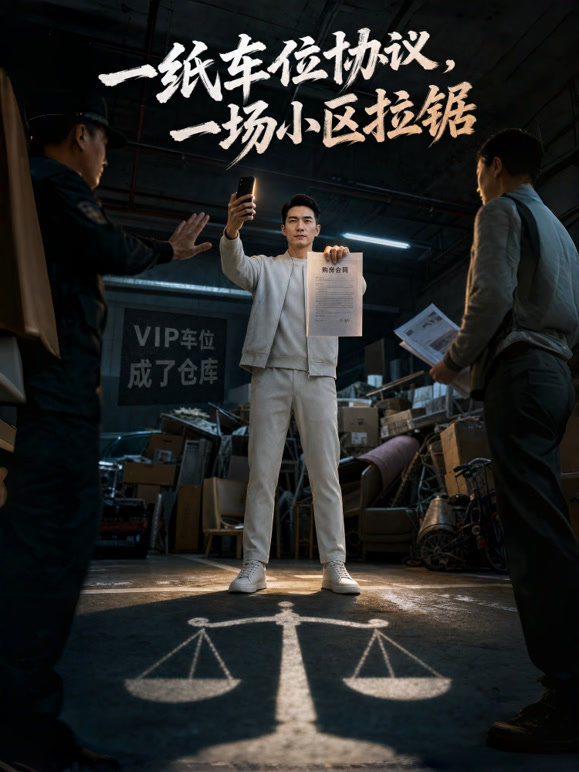 一纸车位协议，一场小区拉锯