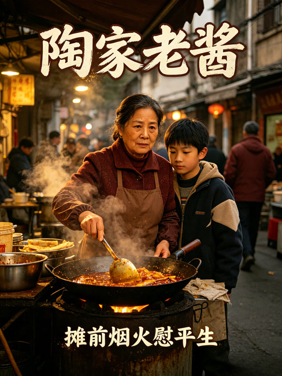 陶家老酱，摊前烟火慰平生