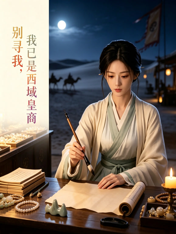 别寻我，我已是西域皇商