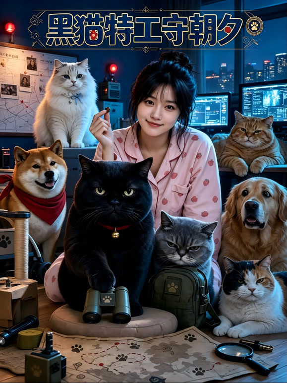 黑猫特工守朝夕