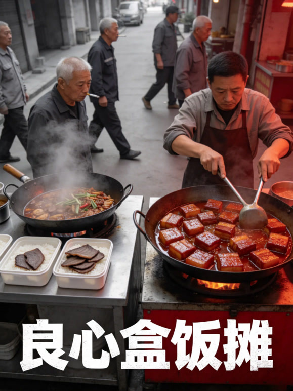 良心盒饭摊