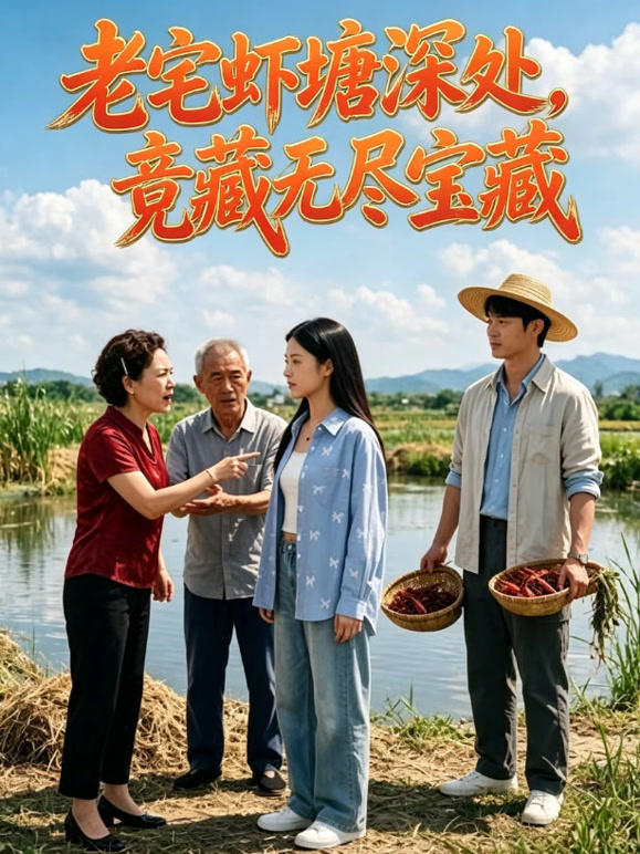 老宅虾塘深处，竟藏无尽宝藏