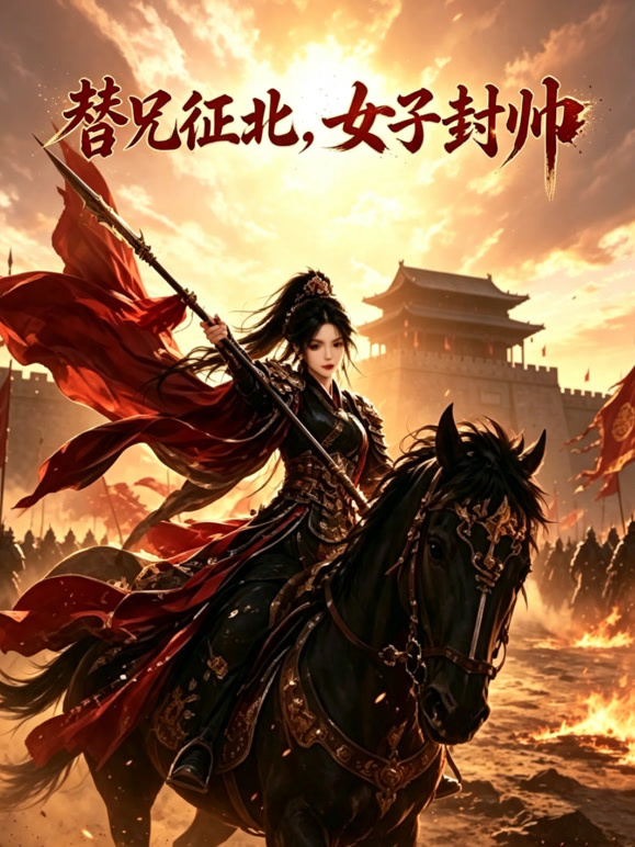 替兄征北，女子封帅