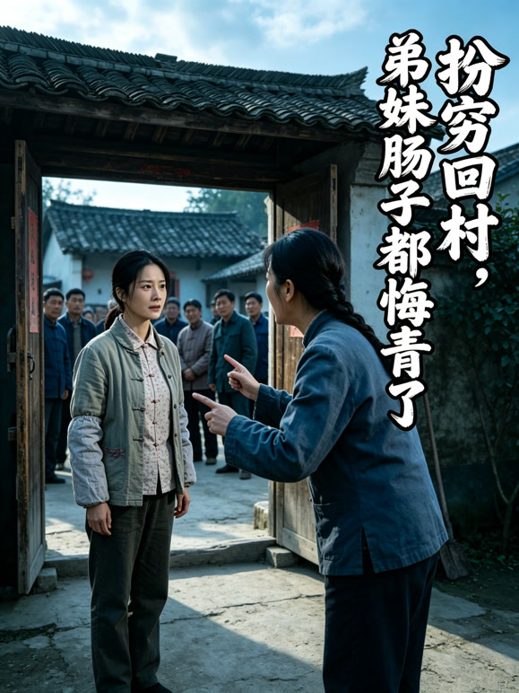 扮穷回村，弟妹肠子都悔青了
