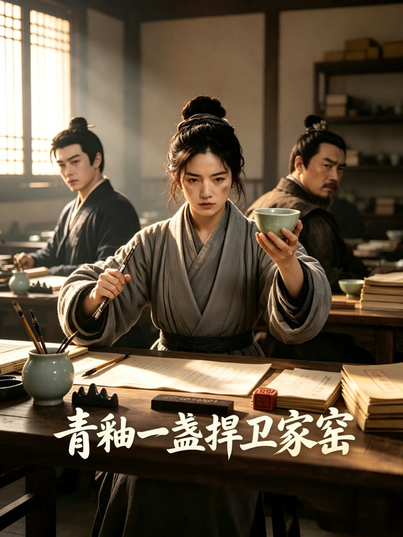 青釉一盏捍卫家窑