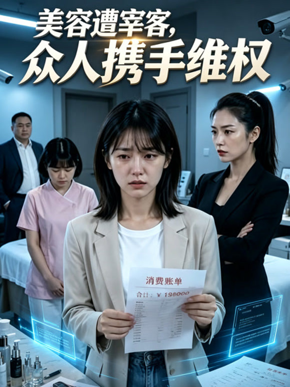 美容遭宰客，众人携手维权