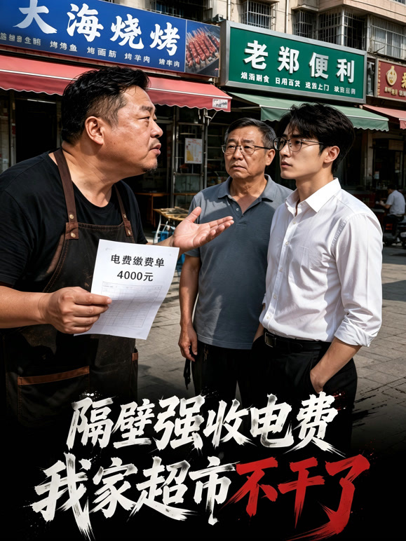 隔壁强收电费，我家超市不干了