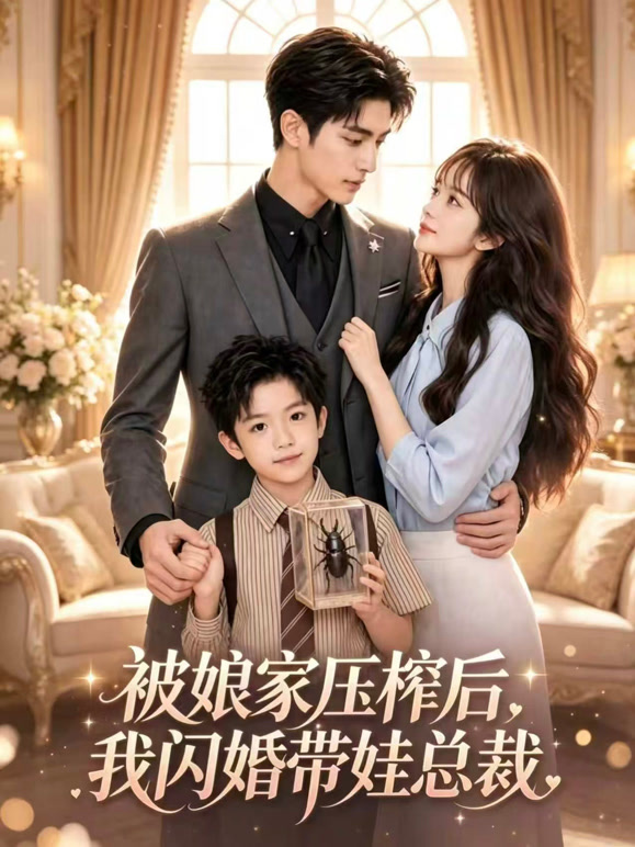 被娘家压榨后，我闪婚带娃总裁