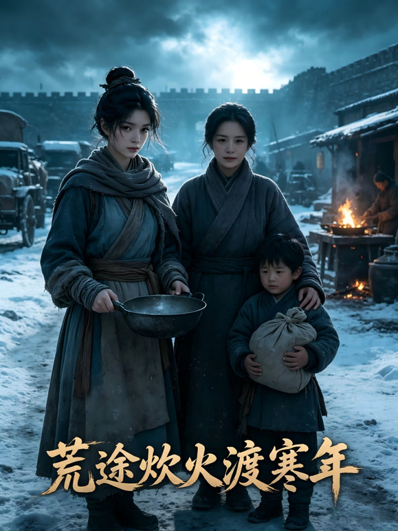 荒途炊火渡寒年