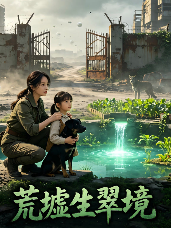 荒墟生翠境